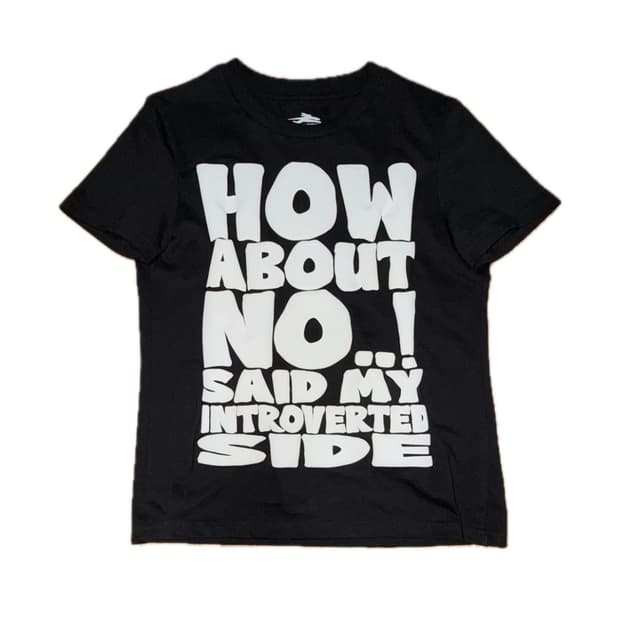 제노리포트 HOW ABOUT NO TEE (BLACK)