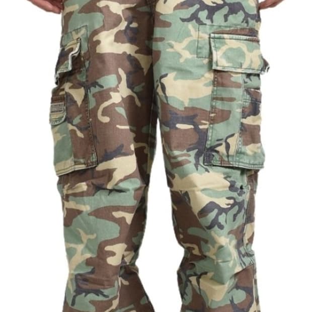 ERL 카모팬츠 L