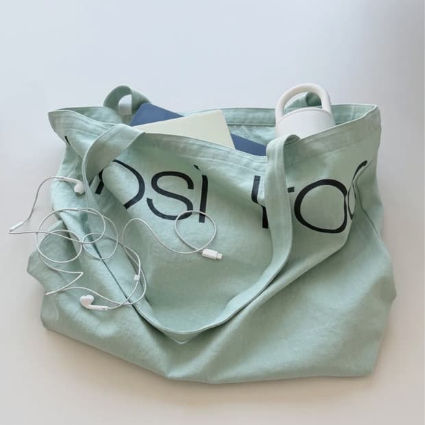 이로시 이로아 에코백 민트 IR Classic Big Bag (Mint)