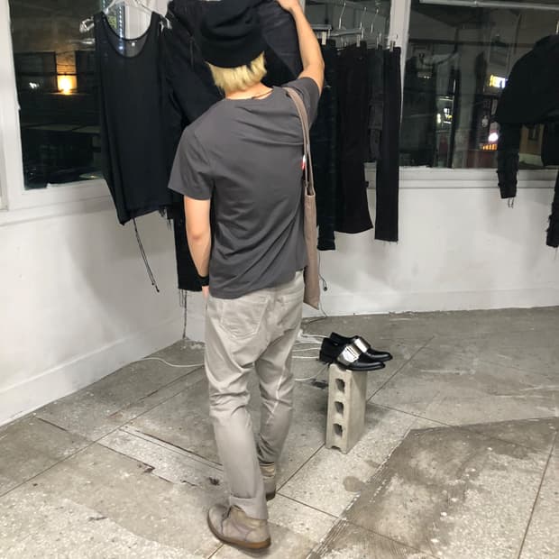 율리우스 18ss 사루엘 팬츠