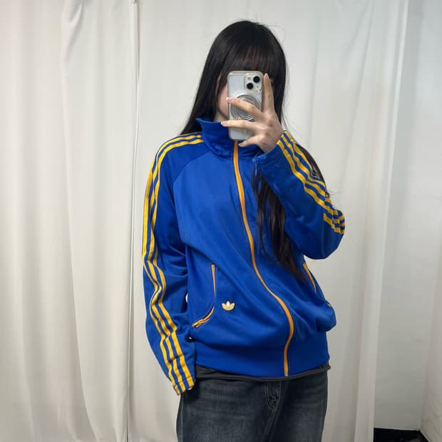 Adidas 90’s Blue Yellow Jersey