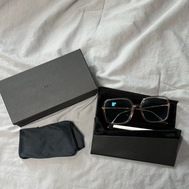 디올 소스텔리어 오버사이즈 선글라스