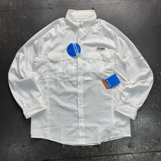 100 컬럼비아 나일론 피싱 셔츠 새상품급