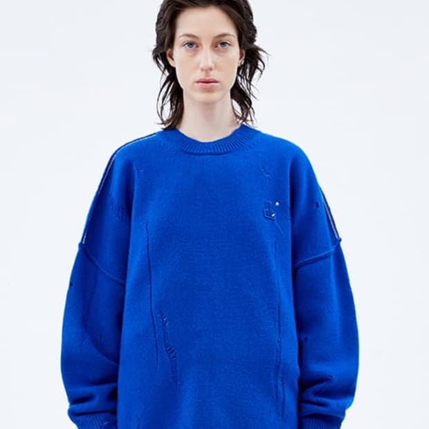 아더에러 아르곤 니트 블루 A1