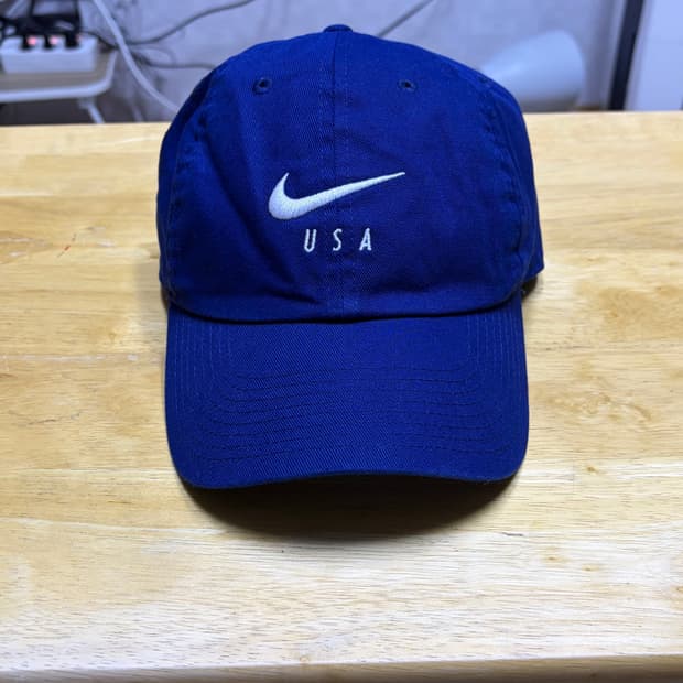 나이키 USA 미국 헤리티지 86 드라이핏 캡모자 로얄 블루