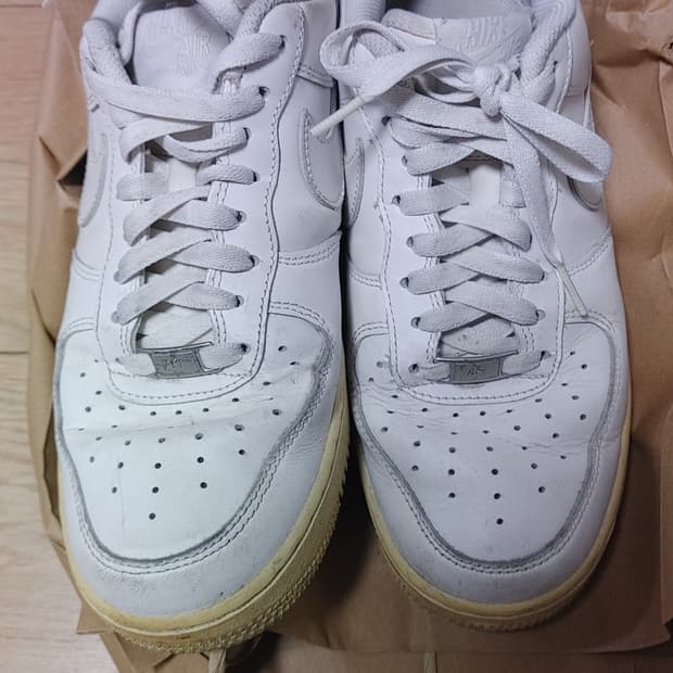 나이키 에어포스 1 화이트 265