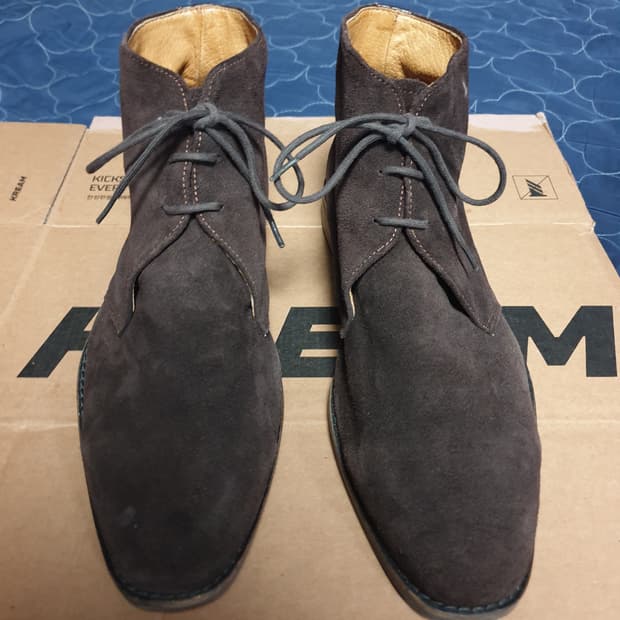 (수제화) 다스만 옴므 스웨이드 데저트 처카부츠  모카 (265)