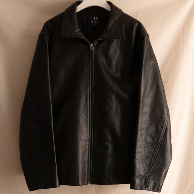 90s 갭 레더자켓 GAP Leather Jacket
