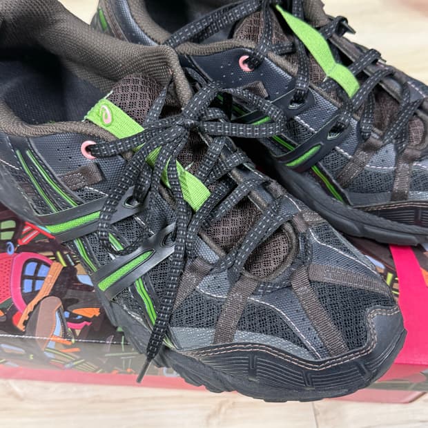 아식스 x 앤더슨벨 젤 소노마 15-50 블랙 그린 275