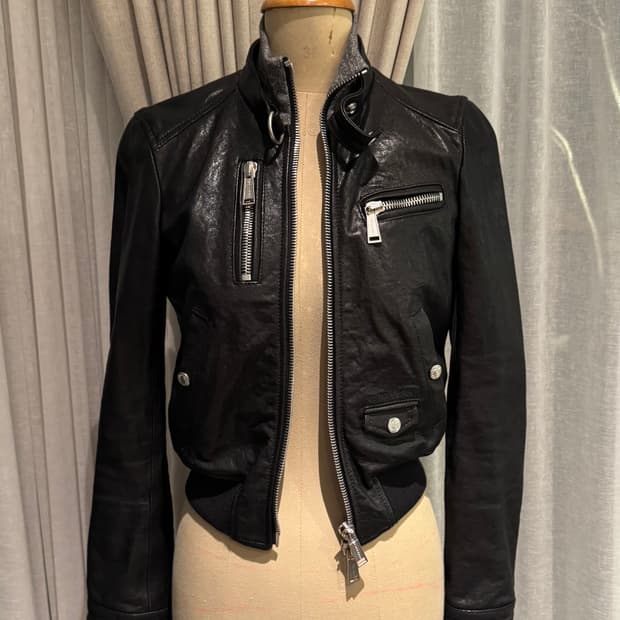 DSQUARED² 디스퀘어드 투 가죽 자켓