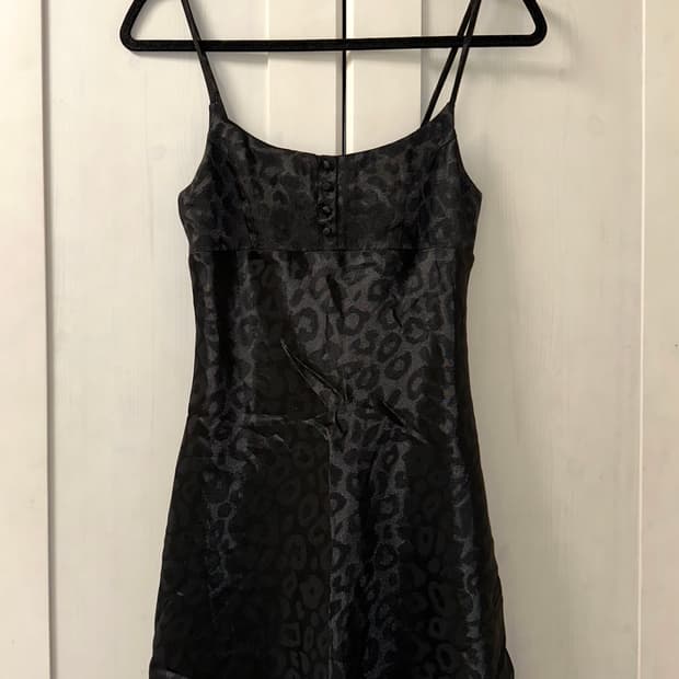 (새상품) 글로니 스푸닝 레오파드 원피스 드레스