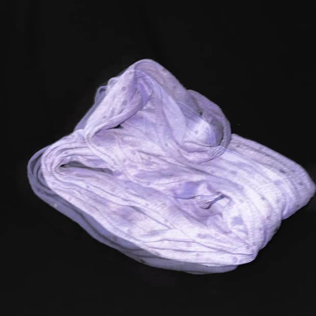 빈티지 퍼플 스카프