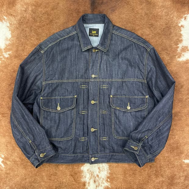 Lee X CORDURA 헤비듀티 101J 데님 자켓