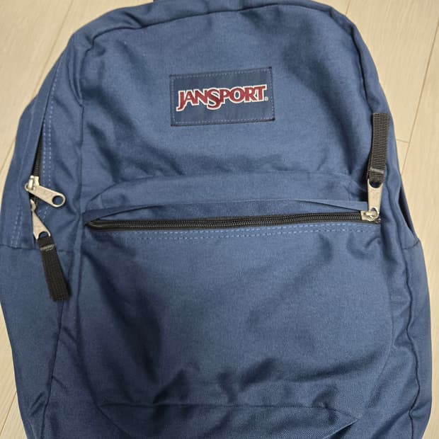 잔스포츠 네이비 백팩