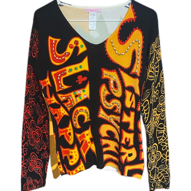 custo Barcelona wool top