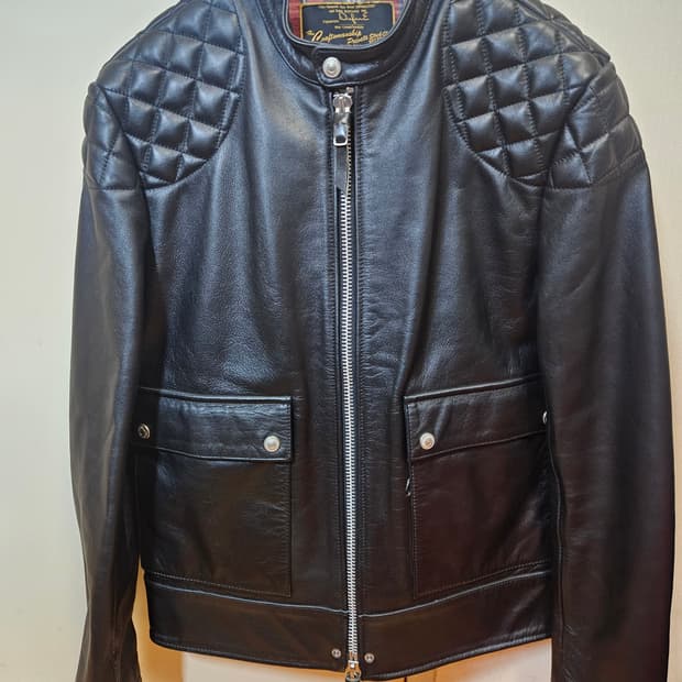 95 M) 디아프바인 Psycle 모터사이클 가죽자켓