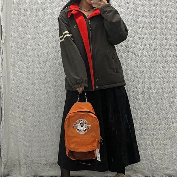 노티카 올드스쿨 빈티지 리버시블 기모 자켓 XL C06721