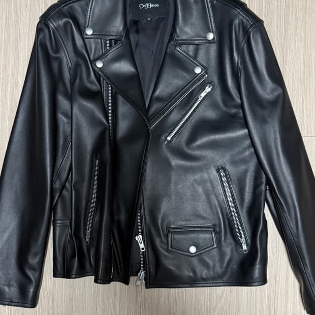 도프제이슨 램스킨 100라이더 자켓 m사이즈 