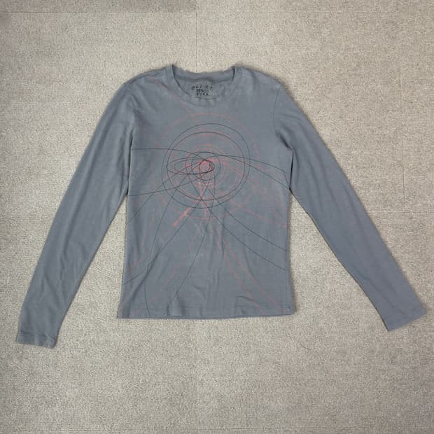 캘빈클라인 진(CKJ) 오비탈 그래픽 롱 슬리브 티셔츠 긴팔