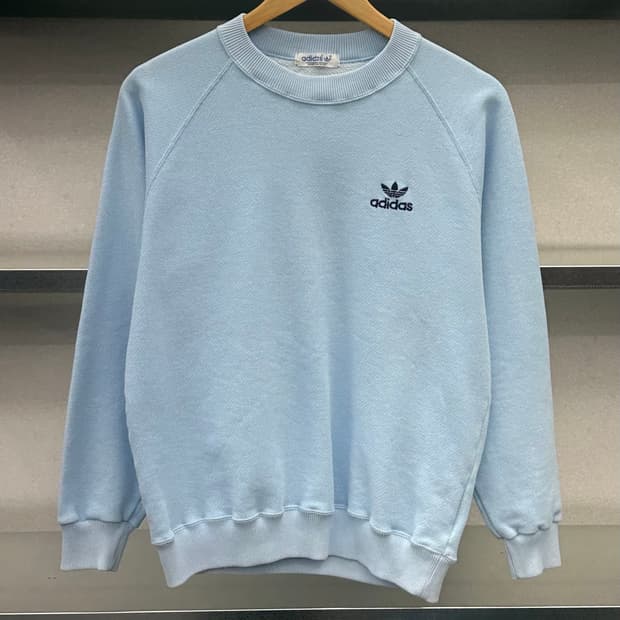 (WOMEN)80~90'S 아디다스 와플 맨투맨-M1975