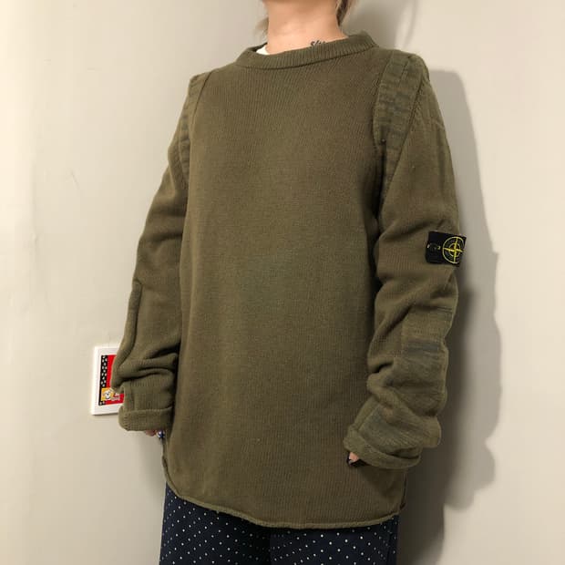 스톤아일랜드 90‘s 국내 매장판 니트 