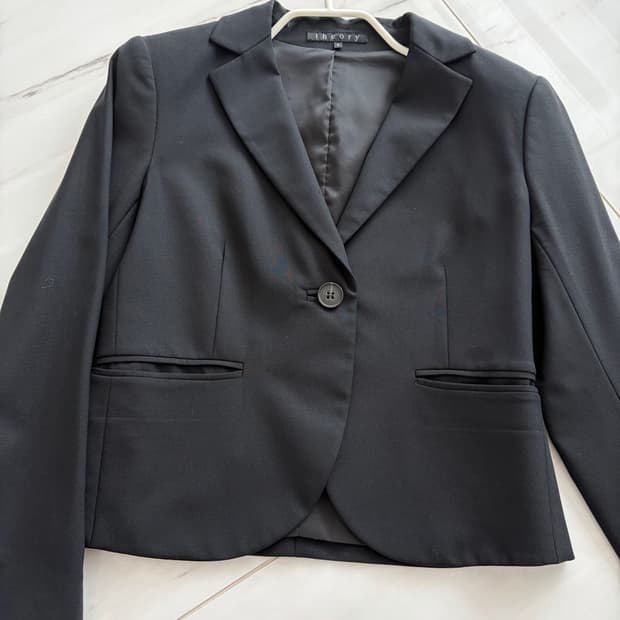 띠어리 Theory 블랙 울 블레이저 자켓 정장 