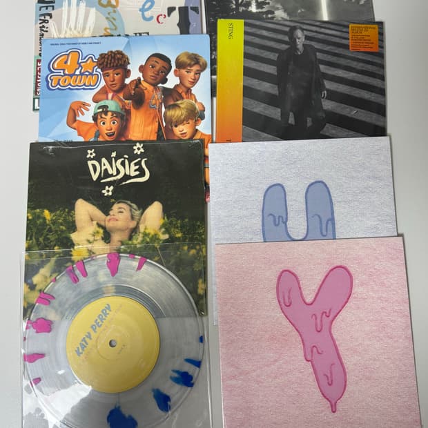 7인치 lp 바이닐 모음 미개봉 새상품