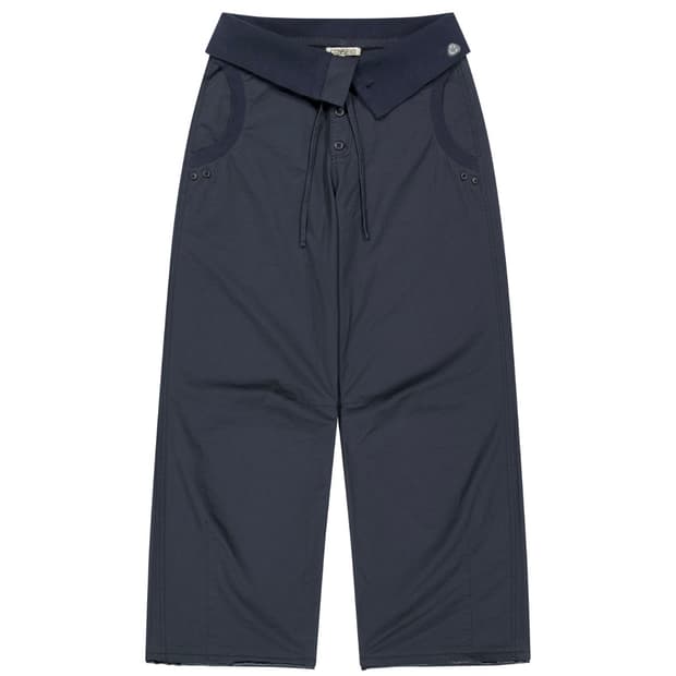 코이세이오 플로우 폴드 팬츠 네이비 FLOW FOLD PANTS NAVY