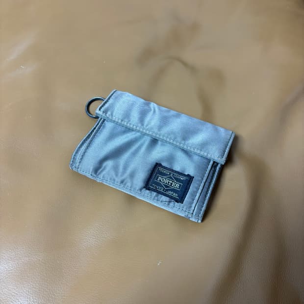 PORTER 포터 탱커 월렛 지갑 그레이