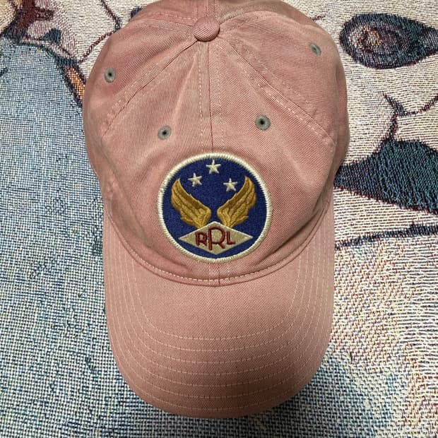 RRL 핑크 볼캡