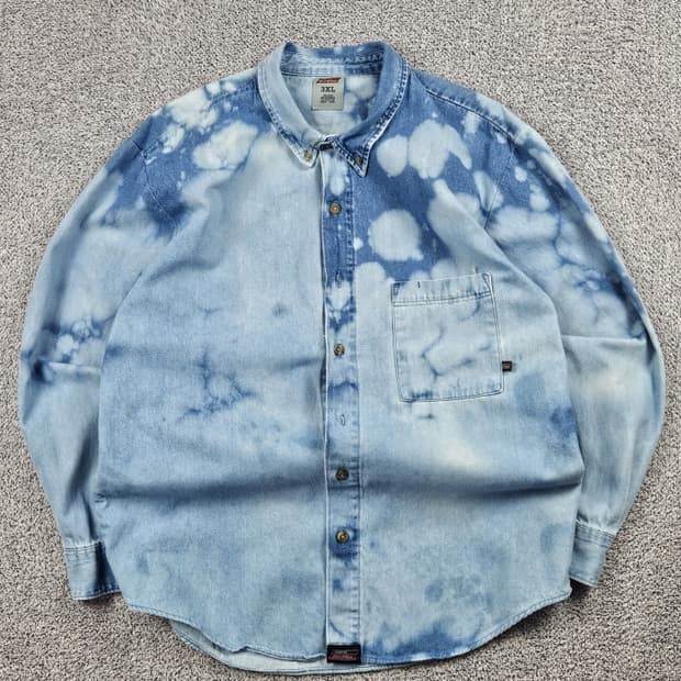 디키즈 다잉 워시드 커스텀 데님 자켓 ( 3XL ) / 10533