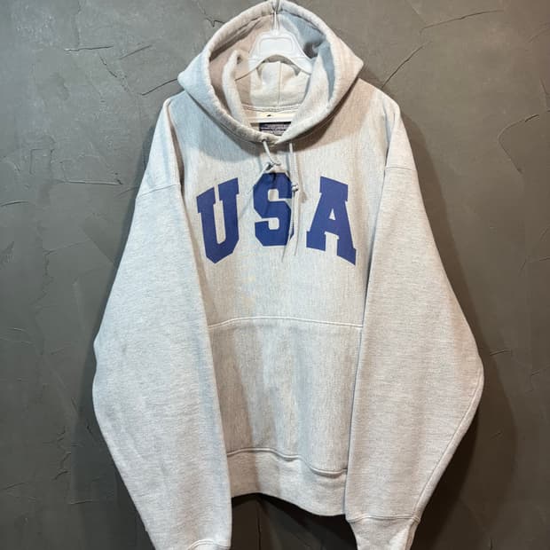 [L] CHAMPION 챔피온 리버스위브 USA 후드티