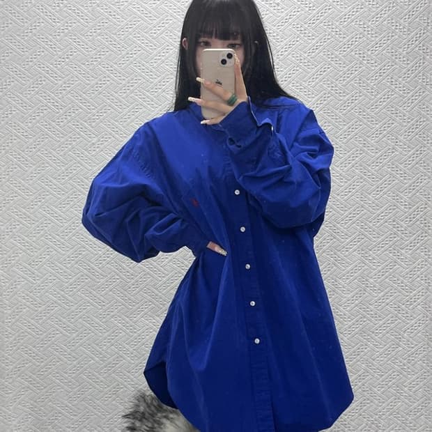 폴로 랄프로렌 올드스쿨 레트로 00's 빅사이즈 셔츠 2XL C09900