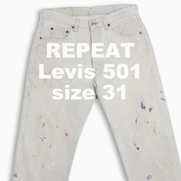 빈티지 리바이스 501 80s USA 31 인치 LV50133467