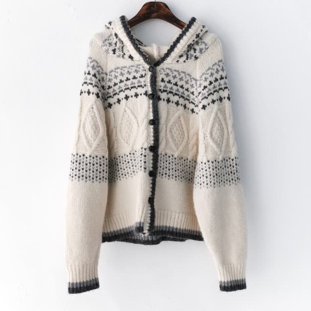 nordic hood cardigun 