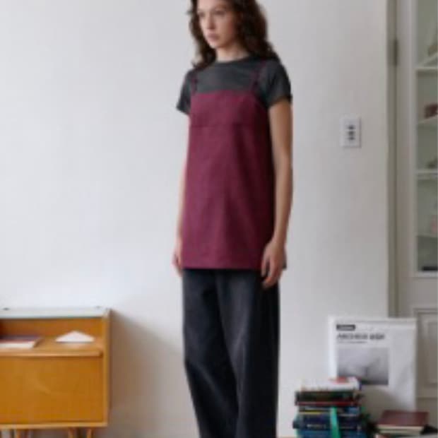 [브랜다브랜든] 버건디 뷔스티에 (새상품) 