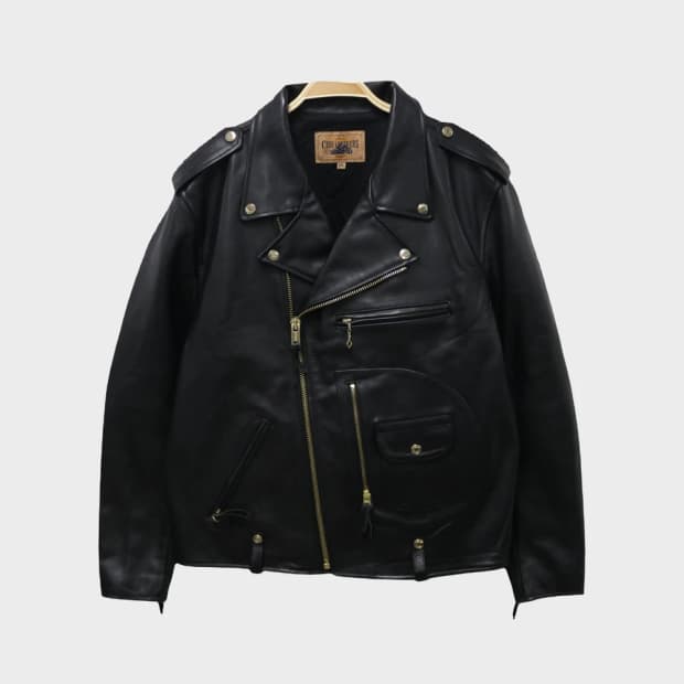 CIDU LEATHERS 소가죽 라이더자켓 61271