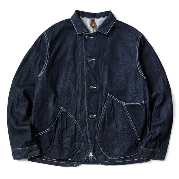 캐피탈 11.5온즈 데님 & 8온즈 데님 애플 맨 커버롤 인디고 2