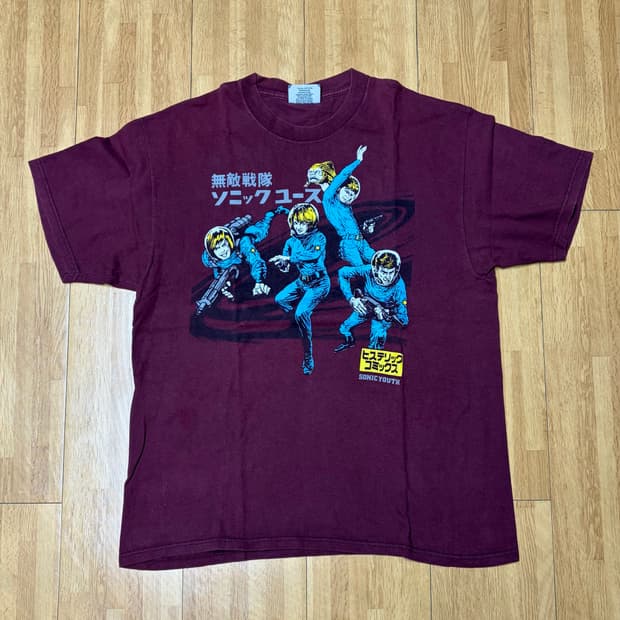 Sonic Youth Hysteric Glamour1992빈티지밴티셔츠 