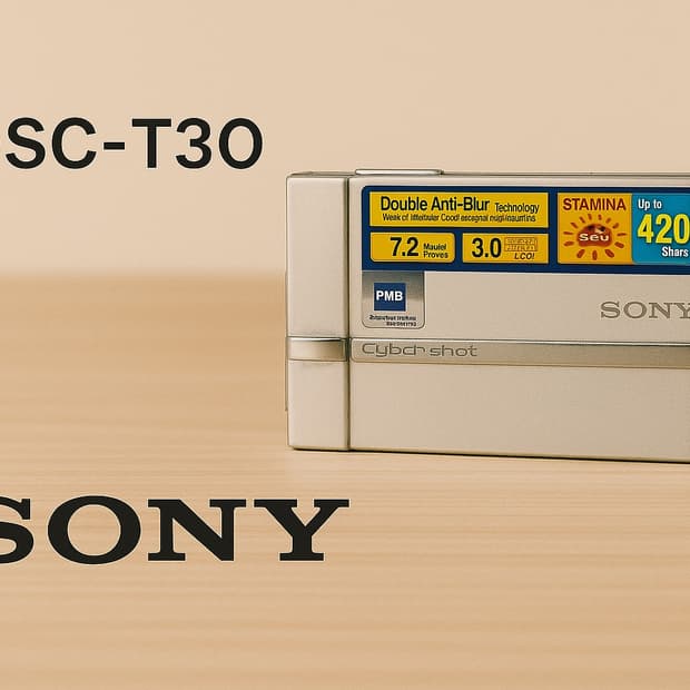 📸✨ 소니 Cyber-shot DSC-T30 디지털카메라 ✨📸