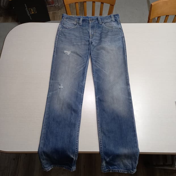 32 리바이스504 워싱 일자진 32-344