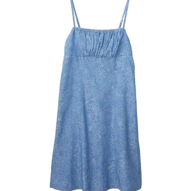 hysteric glamour denim sleeveless dress