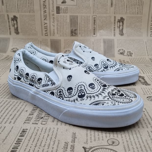 반스 반다나 여성 슬립온 230