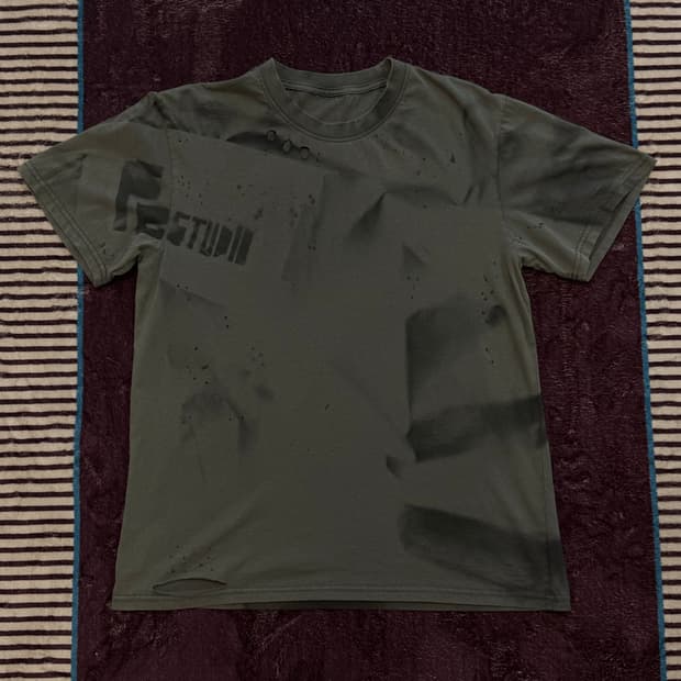 H.K VINTAGE 디스트로이드 데미지 반팔