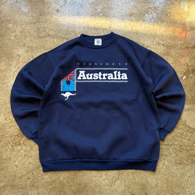 90s 오스트레일리아 빈티지 스웻셔츠