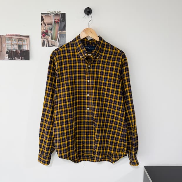 [L] 폴로 랄프로렌 커스텀핏 체크셔츠