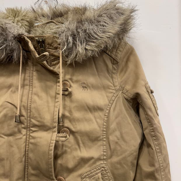 아베크롬비 오리진 헤어리 코튼 숏 봄버자켓