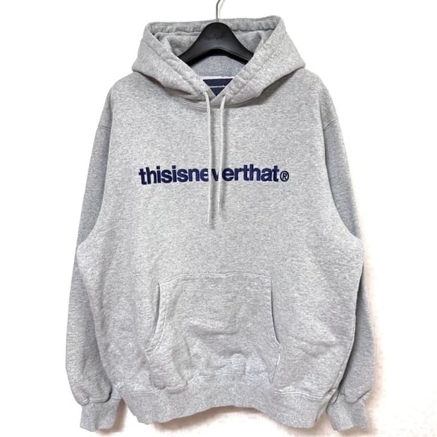 🩶디스이즈네버댓 빅로고 그레이 후드티🩶