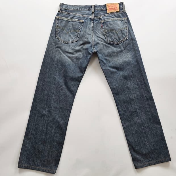 리바이스 505 청바지 일자 데님 사이즈33 R5322