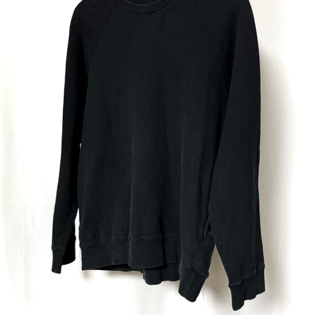 요지야마모토 90s 시그니처 러버 맨투맨